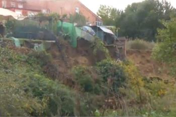 Los vecinos piden soluciones ante el aumento del caudal