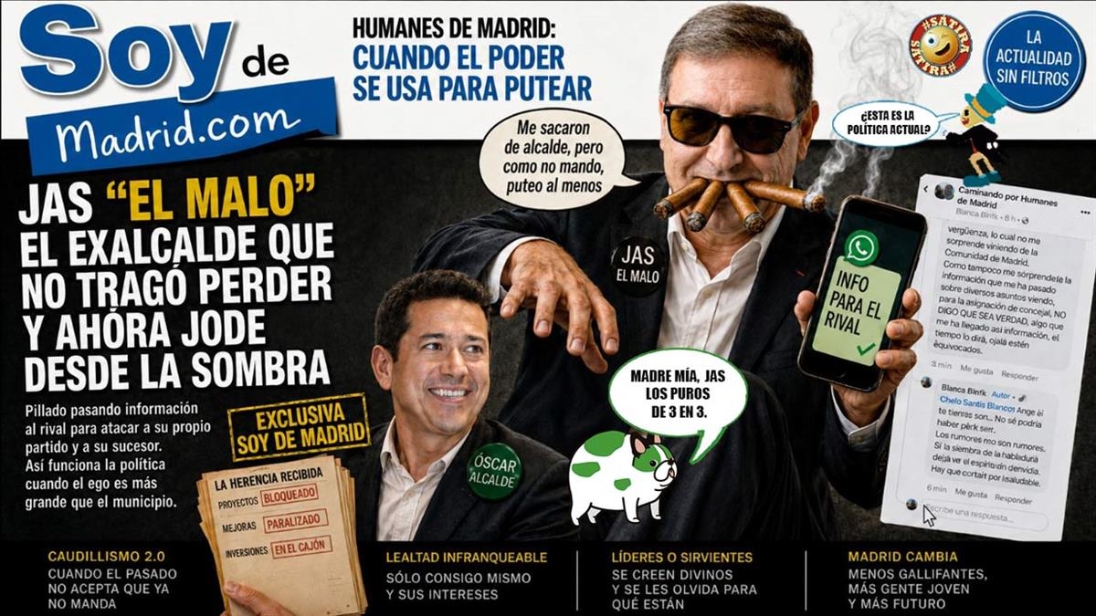 Artículo Esteban Hernando, situación en Humanes de Madrid