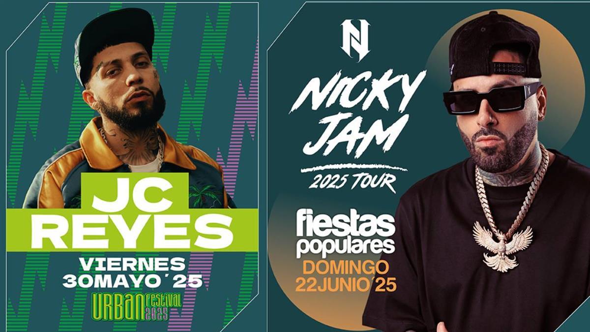 Ambos tendrán lugar en el Recinto de Conciertos del Ferial