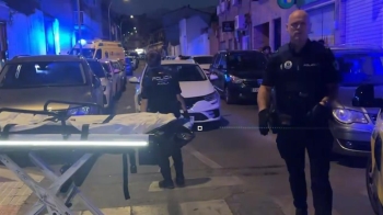 La Policía Nacional investiga el apuñalamiento ocurrido de madrugada en la calle Santo Tomás de Aquino