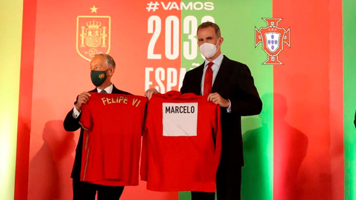 Los presidentes de ambos países, el Rey Felipe VI, el Primer Ministro portugués y los presidentes de las Federaciones de Fútbol estarán presentes, entre otros nombres públicos
