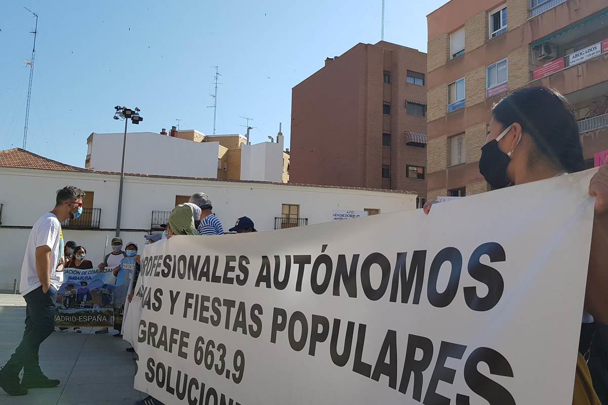 Reclaman su derecho constitucional a trabajar 