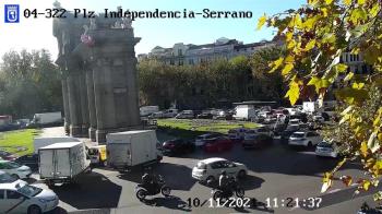 Con motivo de la Operación Asfalto 2021 se ha colapsado una de las arterias de la capital 