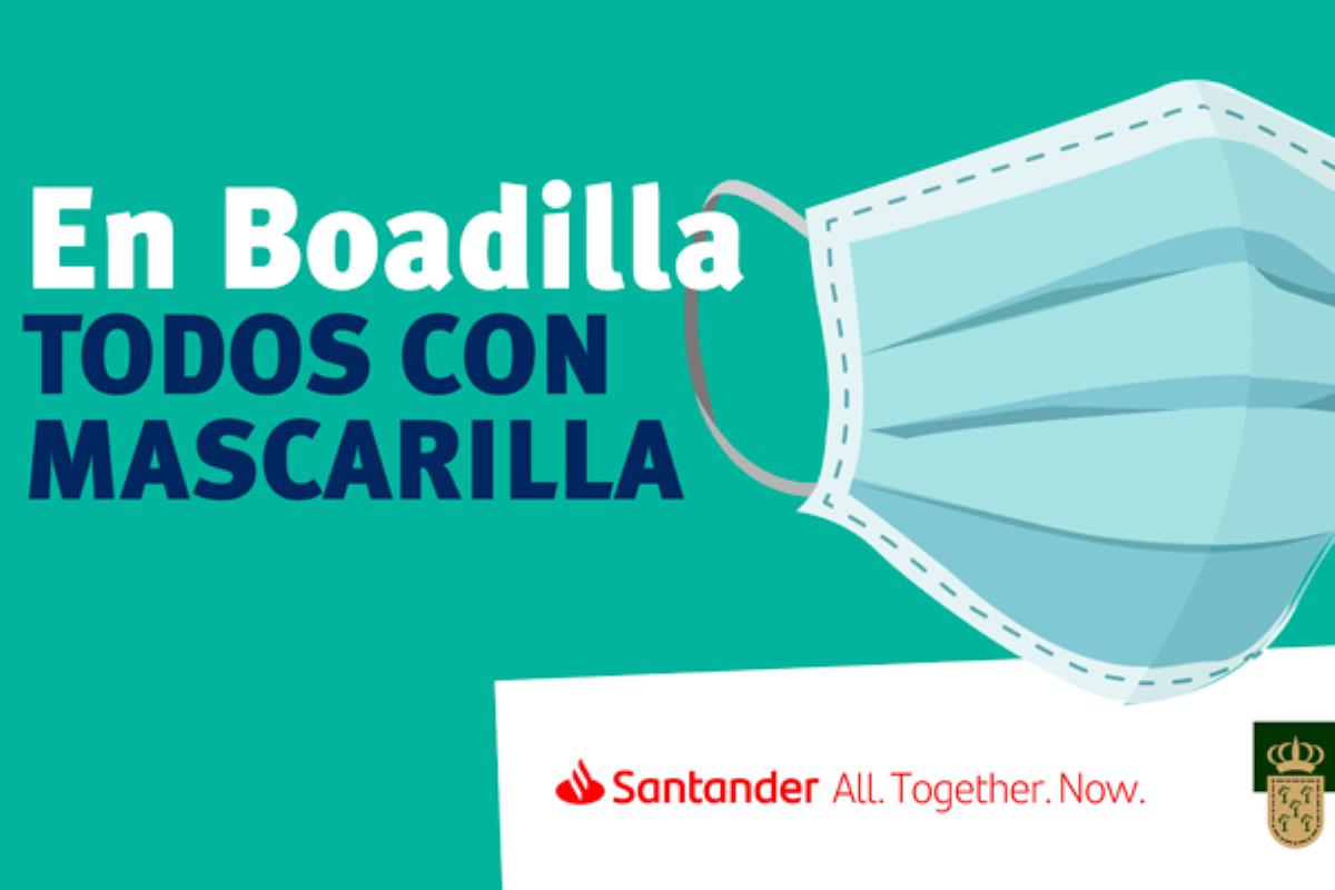 El Banco Santander ha donado 100.000 mascarillas a la ciudad