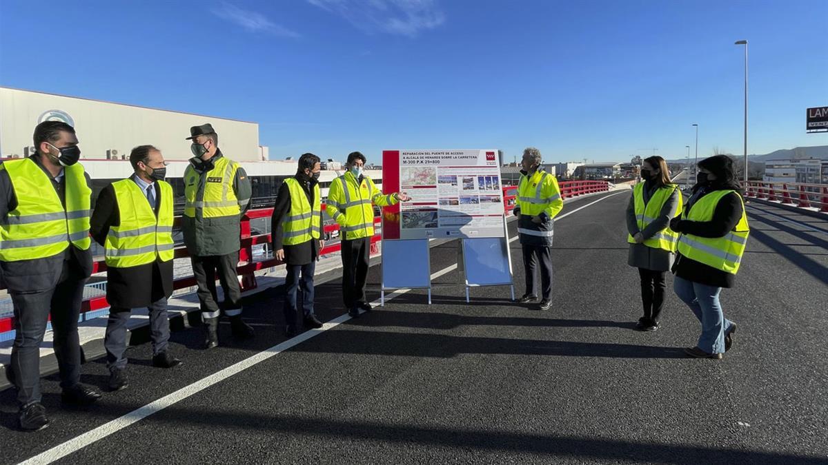 El consejero de Transportes e Infraestructuras, David Pérez, ha podido visitar personalmente las obras