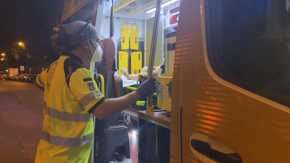 El conductor estaba aparcando cuando todo sucedió