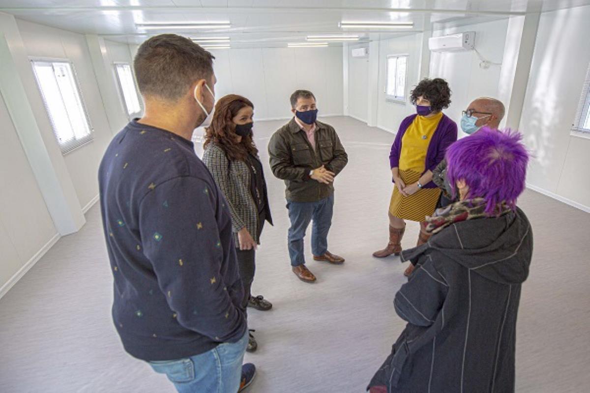 El Ayuntamiento de Rivas ha instalado tres aulas modulares para uso educativo