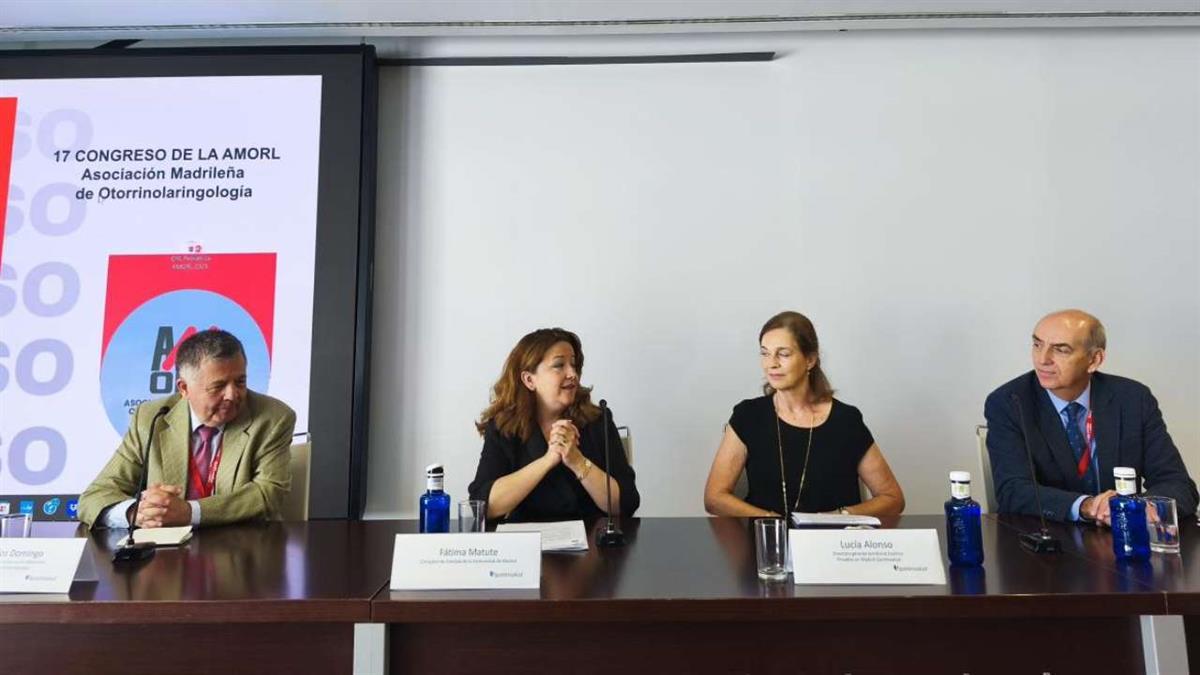 Matute subraya la excelencia de los profesionales y su “afán de perfeccionamiento asistencial”