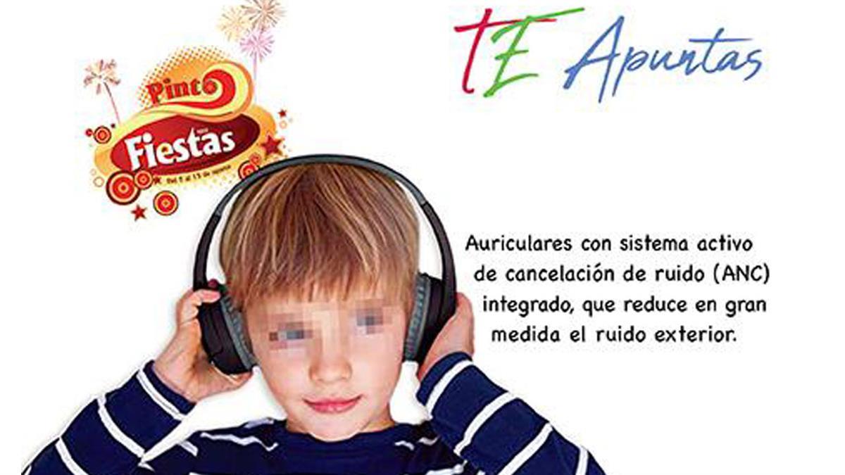 Se facilitarán auriculares de cancelación parcial de ruido para menores con TEA