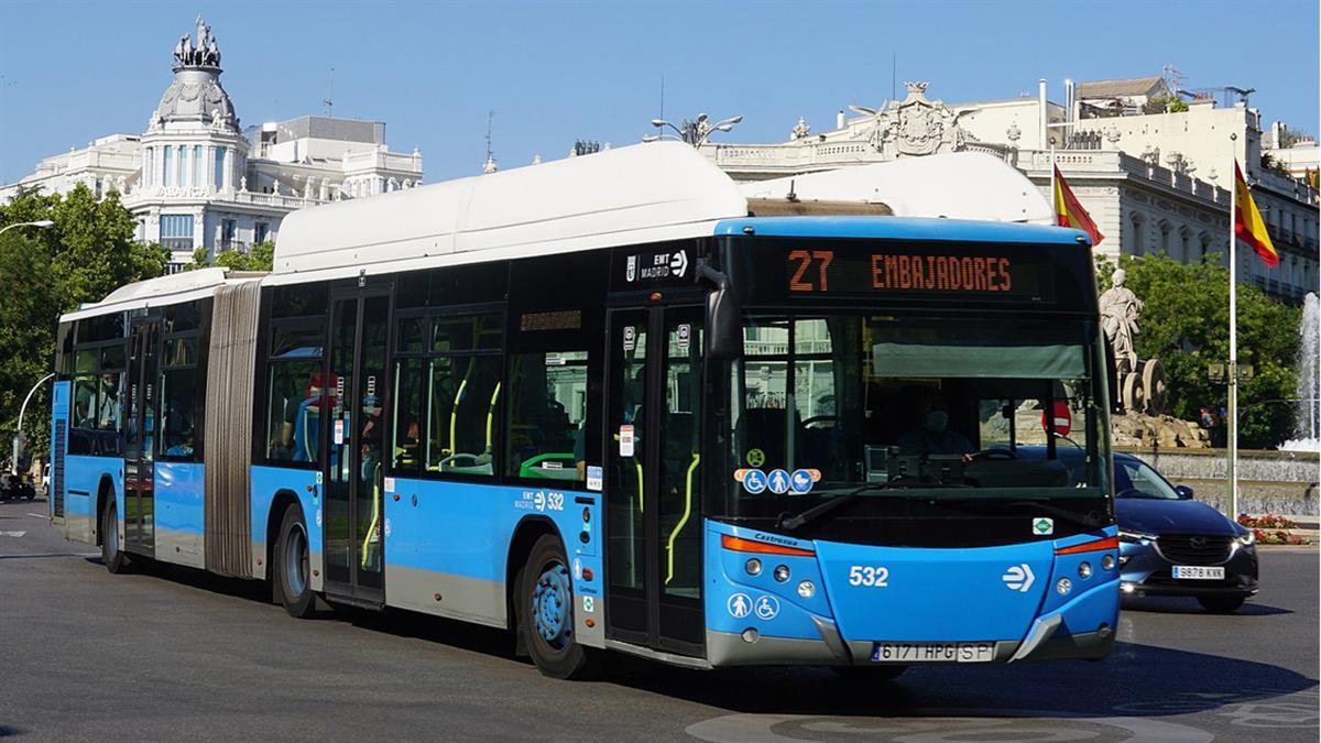 Los autobuses de la EMT serán gratuitos desde las 00:00 hasta 23:59 h durante los días 1, 7 y 8 de septiembre
