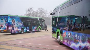 La Comunidad de Madrid presenta su nueva flota de autobuses