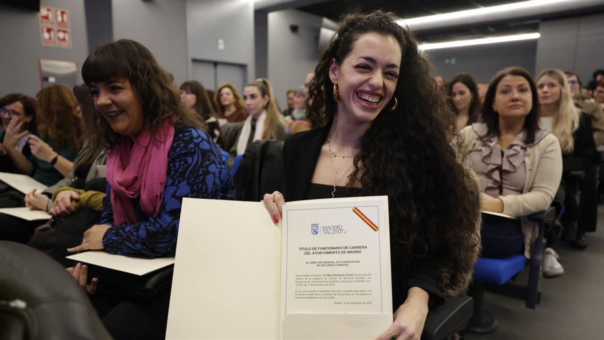 Más de 120 profesionales de esta categoría han ingresadoen la plantilla municipal como funcionarios de carrera