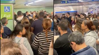 Metro Madrid informa que la circulación se ve interrumpida entre Príncipe Pío y Plaza Elíptica por un tiempo superior a una hora