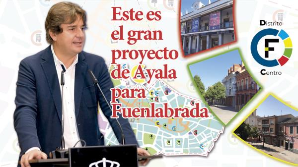 Ayala convierte el centro de Fuenlabrada en un lugar más accesible, moderno y verde