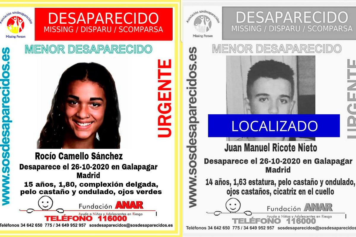 Rocio Camello desapareció el pasado 26 de octubre de 2020