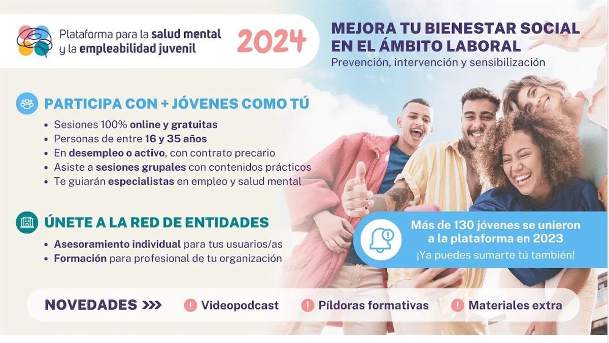 Los jóvenes entre 16 y 35 años de Fuenlabrada pueden inscribirse en este proyecto desarrollado por la Fundación Santa María la Real