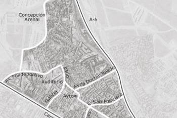 El proyecto plantea una construcción de una zona verde de 8.571 metros 