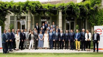 La dirigente del Gobierno autonómico ha presidido el Consejo de Presidentes de Multinacionales por marca España