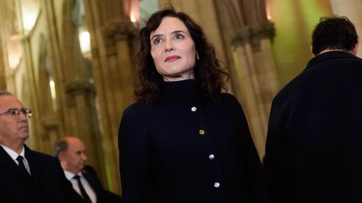 La presidenta de la Comunidad de Madrid exige la dimisión de Pedro Sánchez