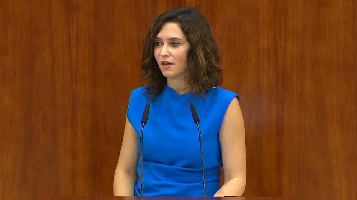 Unas perlas que lanzó la presidenta de la Comunidad de Madrid durante el Debate sobre el estado de la región