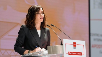La presidenta asegura que Madrid “siempre va a apoyar” dentro de sus competencias