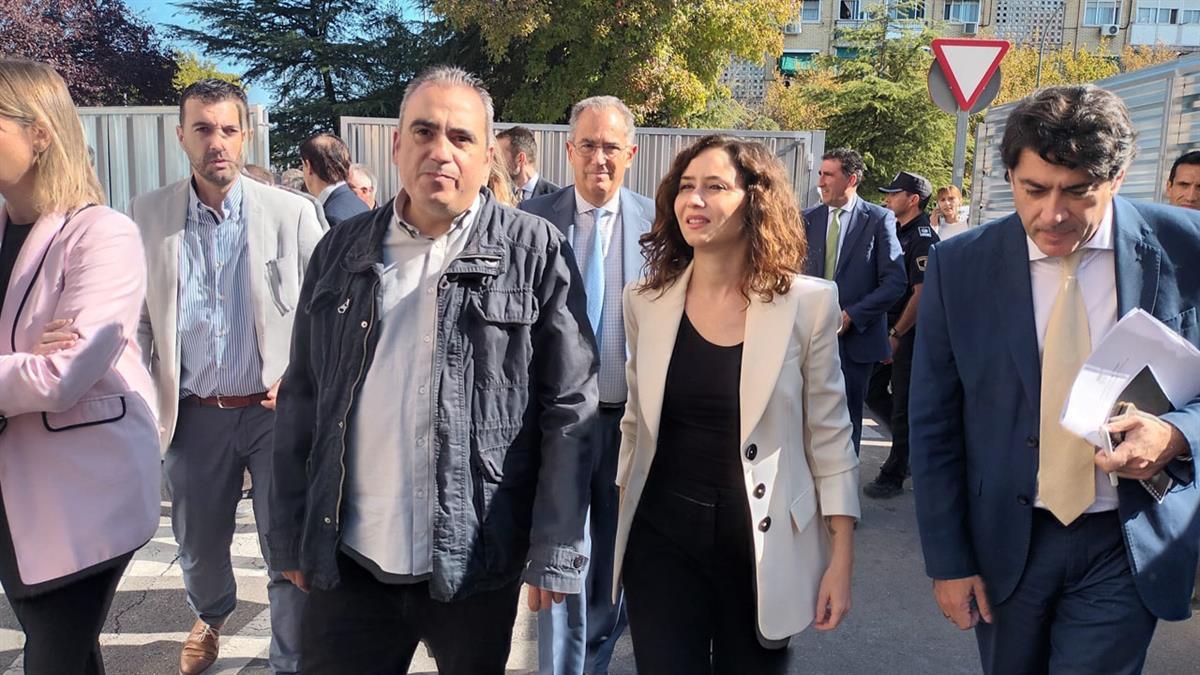 La presidenta regional avanza todas las actuaciones que se prevén hacer en la zona