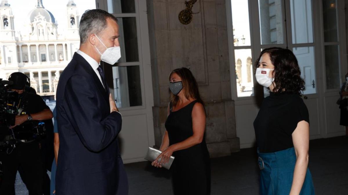 El evento se ha realizado en la Plaza de la Armería del Palacio Real de Madrid y ha contado con la presencia de sus Majestades los Reyes
