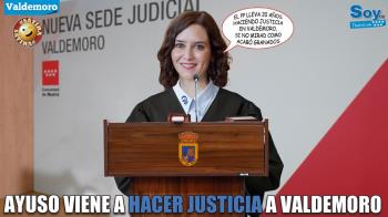 La presidenta de la Comunidad de Madrid inaugura el Palacio de Justicia