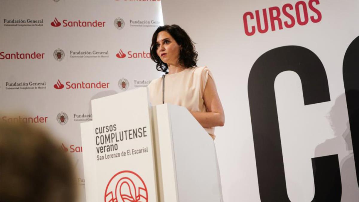 Para Ayuso Madrid es un lugar de apertura en el que la cultura y el turismo son seguros