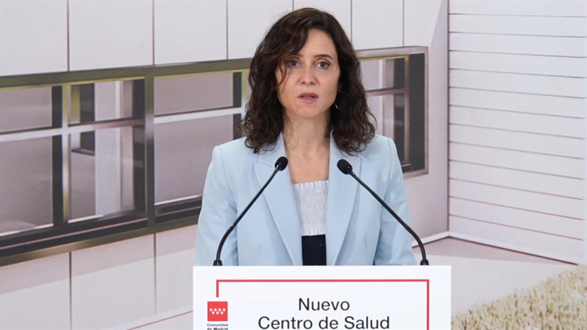 La presidenta de la Comunidad de Madrid anuncia un nuevo plan de salud mental para la región y el refuerzo del sistema de prevención del suicidio