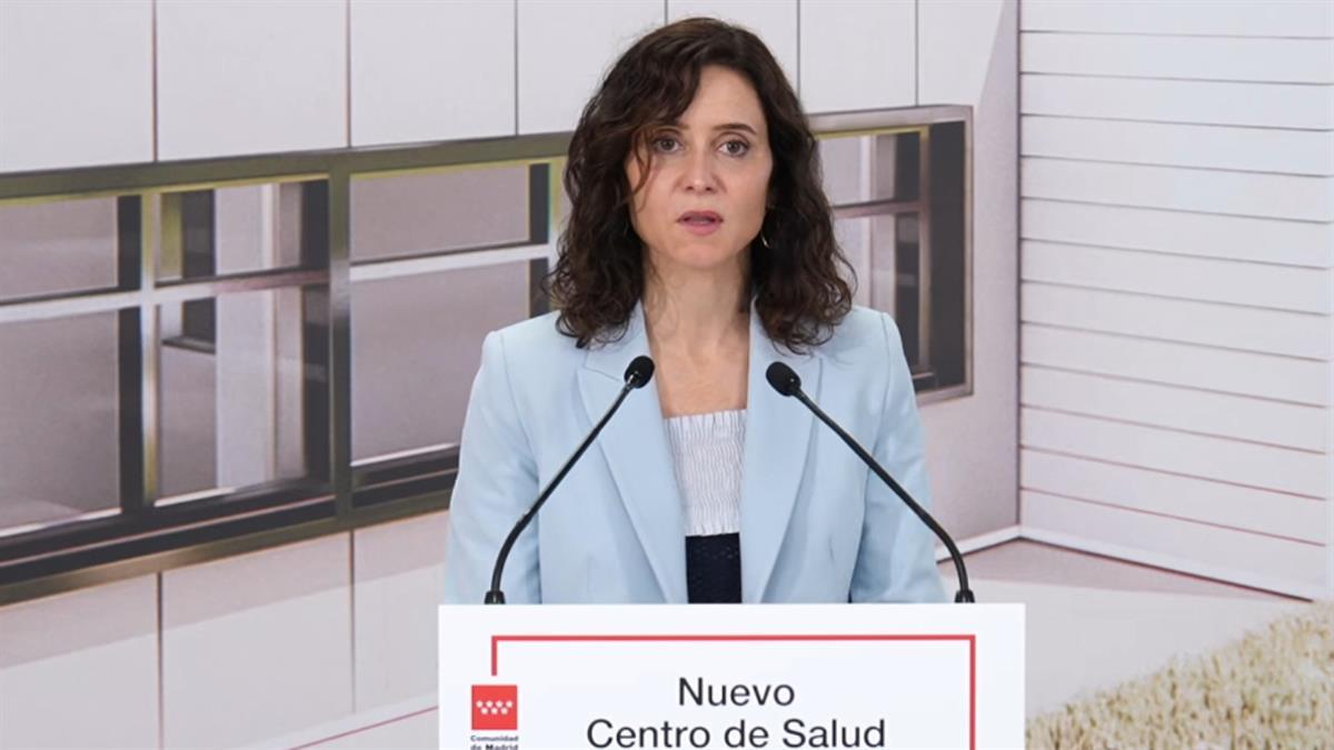 La presidenta de la Comunidad de Madrid anuncia un nuevo plan de salud mental para la región y el refuerzo del sistema de prevención del suicidio