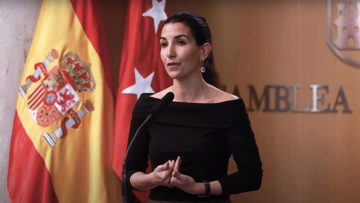 La portavoz de VOX en la Asamblea de Madrid hace un balance de la última sesión y pide al Gobierno de Ayuso que "deje de amordazarnos"