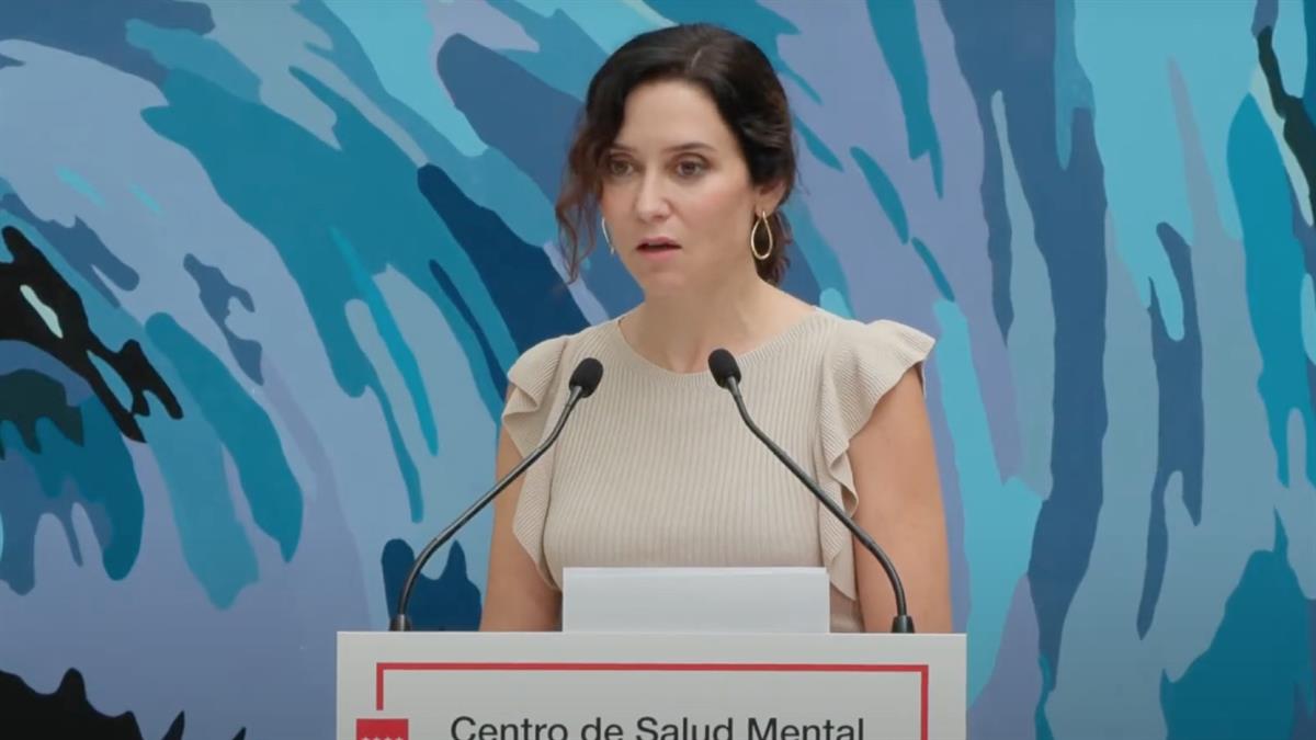 La presidenta de la Comunidad de Madrid valora la carta del presidente para que las regiones hagan el registro de objetores de conciencia al aborto