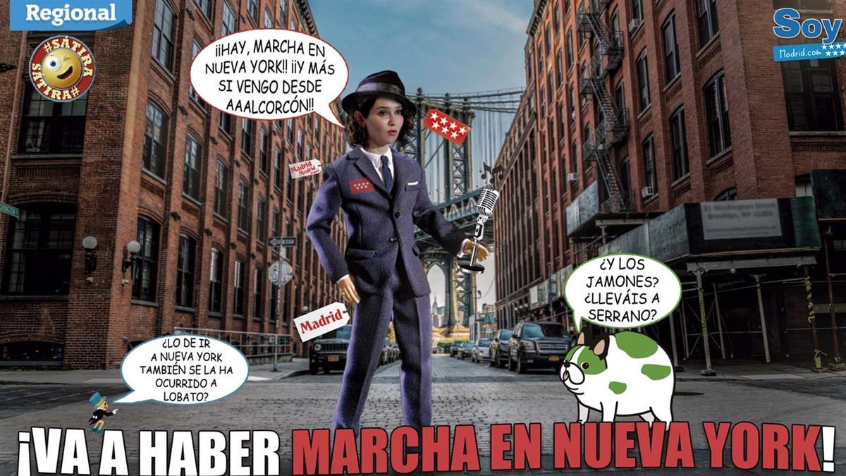 Díaz Ayuso viaja la semana que viene a Estados Unidos