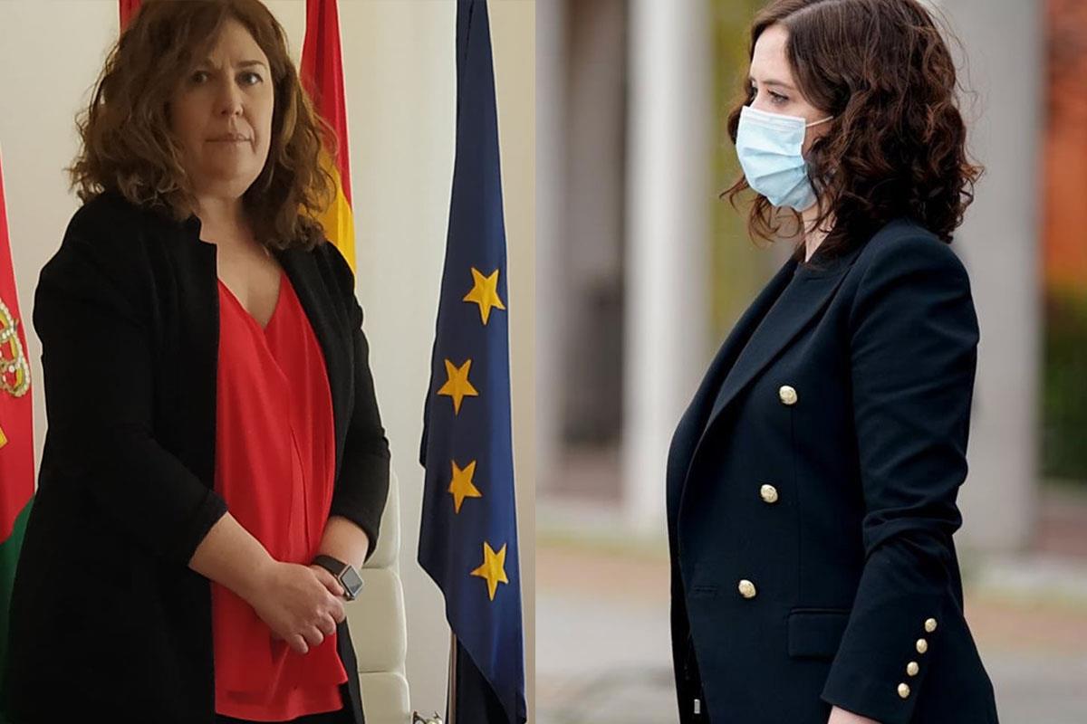 La presidenta de la Comunidad de Madrid ha visitado el Hospital de Alcorcón. Hoy se conocía en un segundo auto del TSJM la orden de medicalización de las residencias