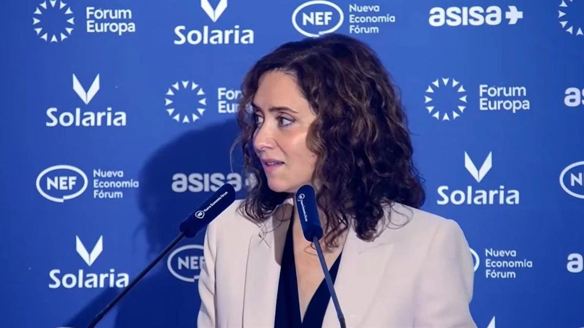 La presidenta de la Comunidad de Madrid piensa ya en las elecciones del 29 de noviembre
