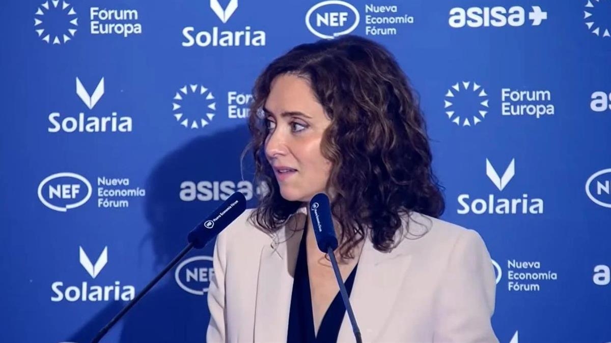 La presidenta de la Comunidad de Madrid piensa ya en las elecciones del 29 de noviembre