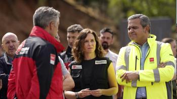 La presidenta madrileña agradece el comportamiento “ejemplar” de los madrileños recibir ayer la alerta y el trabajo de todos los servicios de emergencias