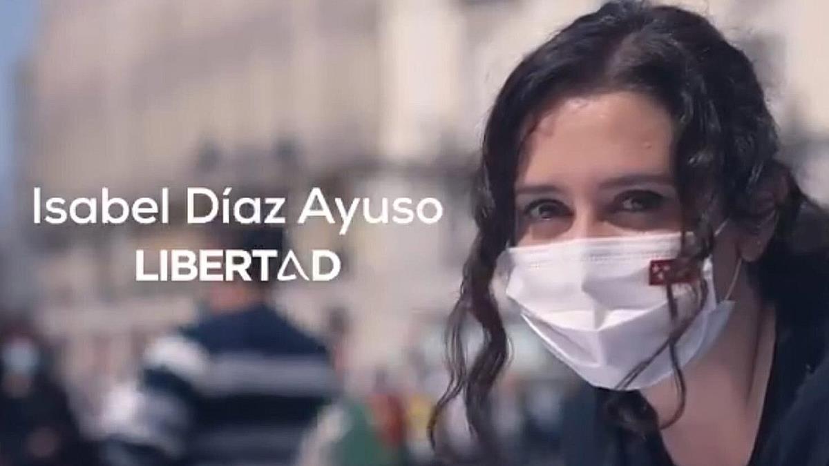 La dirigente saca a la luz su spot "publicitario"