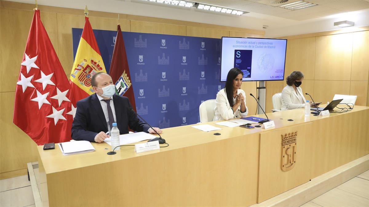 Villacís presenta el informe de Situación y Perspectivas de la Economía de Madrid