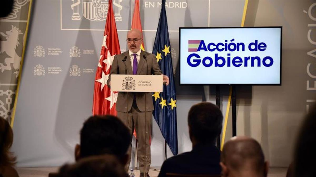 El delegado del Gobierno en Madrid ha hecho balance de la gestión socialista durante los últimos 7 años de Gobierno de Pedro Sánchez 