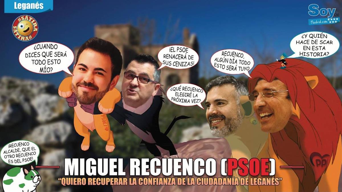 El secretario general de los socialistas suspende la gestión del actual Gobierno mientras que mira al futuro "quiero recuperar la confianza de la ciudadanía de Leganés"