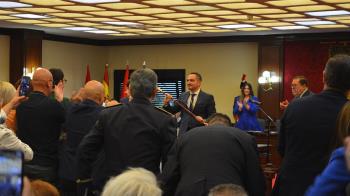 El nuevo alcalde de Móstoles habla de "un futuro mejor" para la ciudad