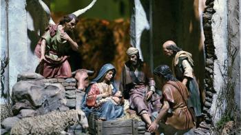 El Patio de Operaciones de CentroCentro acoge el belén, restaurado exhaustivamente por primera vez 