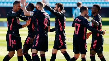 El conjunto blanco se llevó los tres puntos de Balaídos y se mantienen en la competición por el título liguero