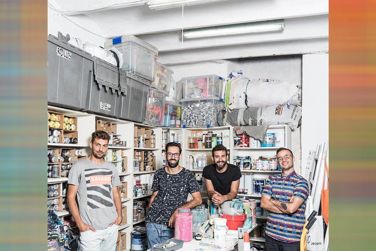 El proyecto ‘Ahora pintas tú’ de la mano de Boa Mistura