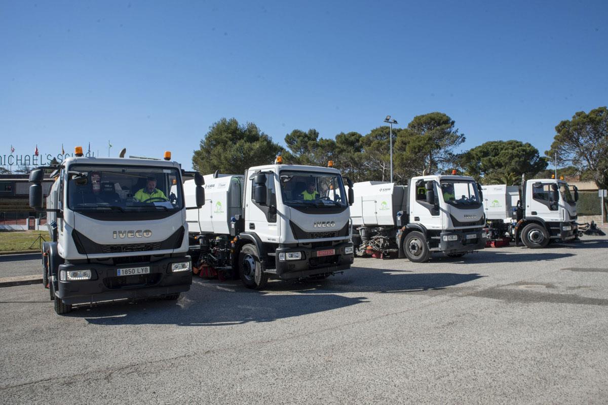 Estas barredoras son más eficientes y sostenibles 