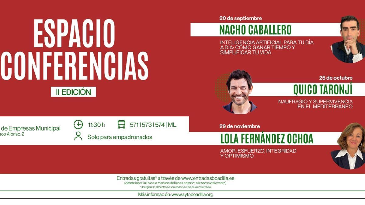 Los protagonistas de esta edición son: Nacho Caballero, Quico Taronjí y Lola Fernández Ochoa
