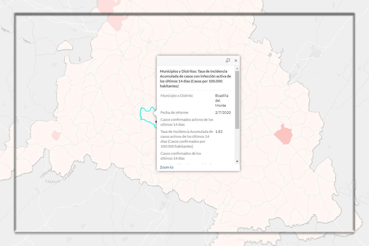 Nuestro municipio cuenta con ningún contagiado en los últimos 14 días