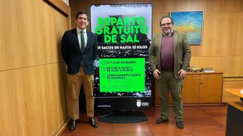 El Ayuntamiento entregará sal a los vecinos de forma gratuita